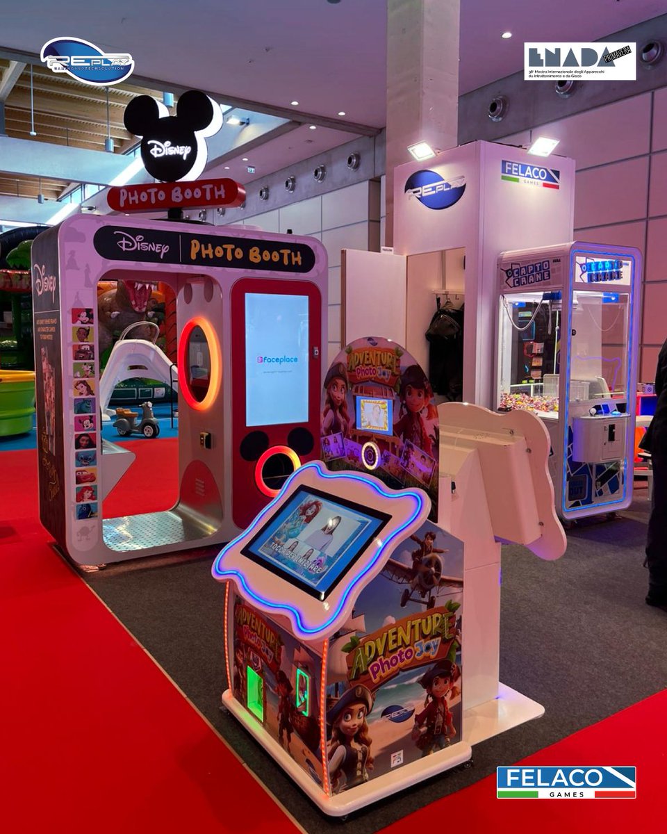 replaysrl's tweet photo. Oggi si apre #ENADAPrimavera 2026 🎉

Siamo pronti a incontrarvi e farvi scoprire i nostri prodotti!
Passate a trovarci, giocate con noi e provate a vincere un gadget 😉

📍 Padiglione C2 – Stand 028
Vi aspettiamo!

#RePlay #Felaco #Videogames #Amusements https://t.co/u1EegCKazz