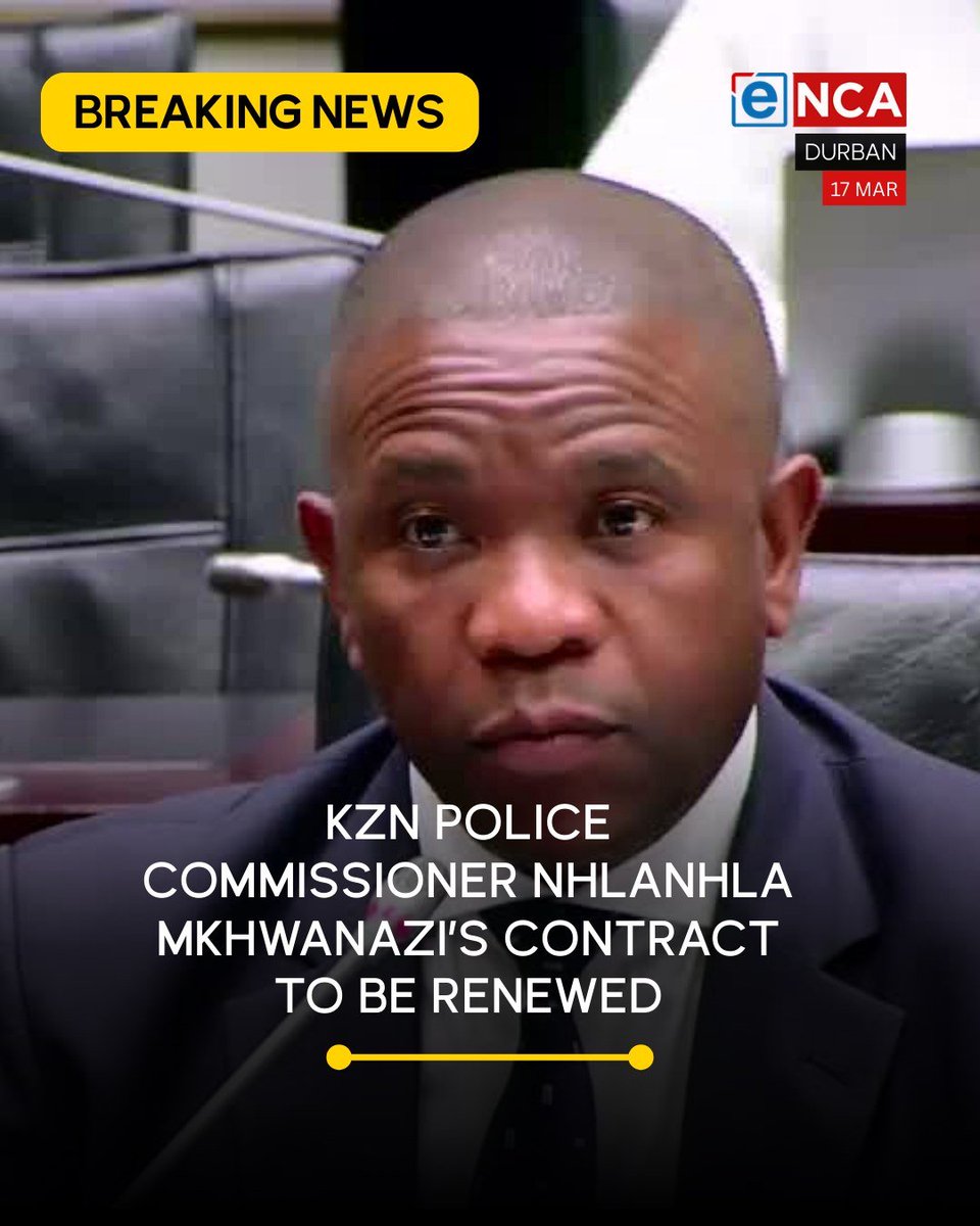 South Africa can only benefit.
KwaZulu-Natal  Police Commissioner Nhlanhla Mkhwanazi’s contract will be renewed for  another 5 year term. This is according to police boss Fannie Masemola.