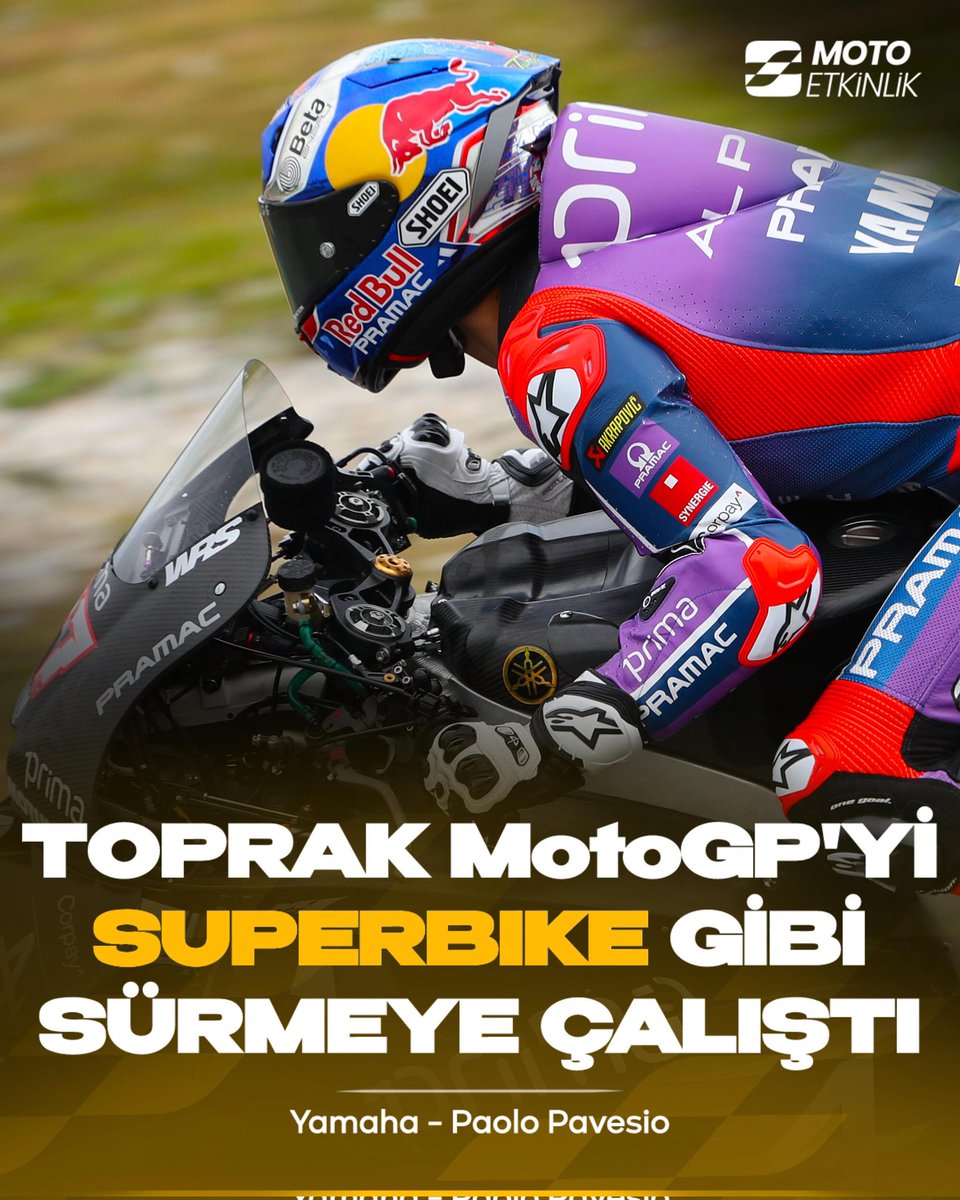 Yamaha: “MotoGP’yi Superbike’a çevirmeye çalıştı!” 🎙️

Milli sporcumuz Toprak Razgatlıoğlu’nun MotoGP’ye adaptasyon sürecinde önemli bir kırılma yaşadığı ortaya çıktı. Yamaha Racing Genel Müdürü Paolo Pavesio, Toprak’ın kış testlerinde alıştığı sürüş stilini korumaya çalıştığını