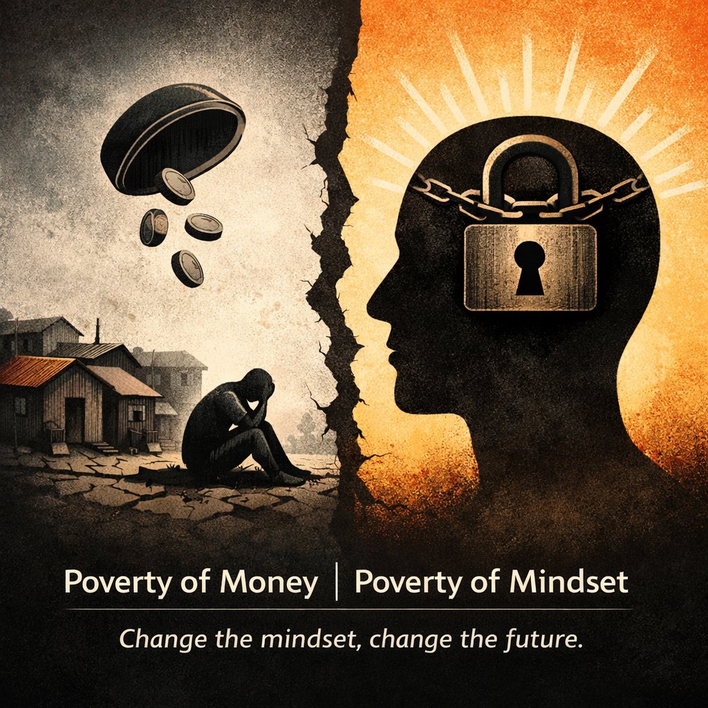 Nigeria’s biggest challenge isn’t just poverty of money, it’s poverty of mindset. Until thinking changes, progress will stall.