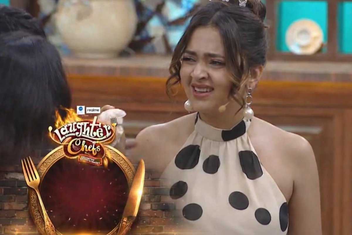 She is the most annoying character on Laughter Chefs. The way she talks and cries is so cringe .I have to mute the TV whenever she starts speaking.