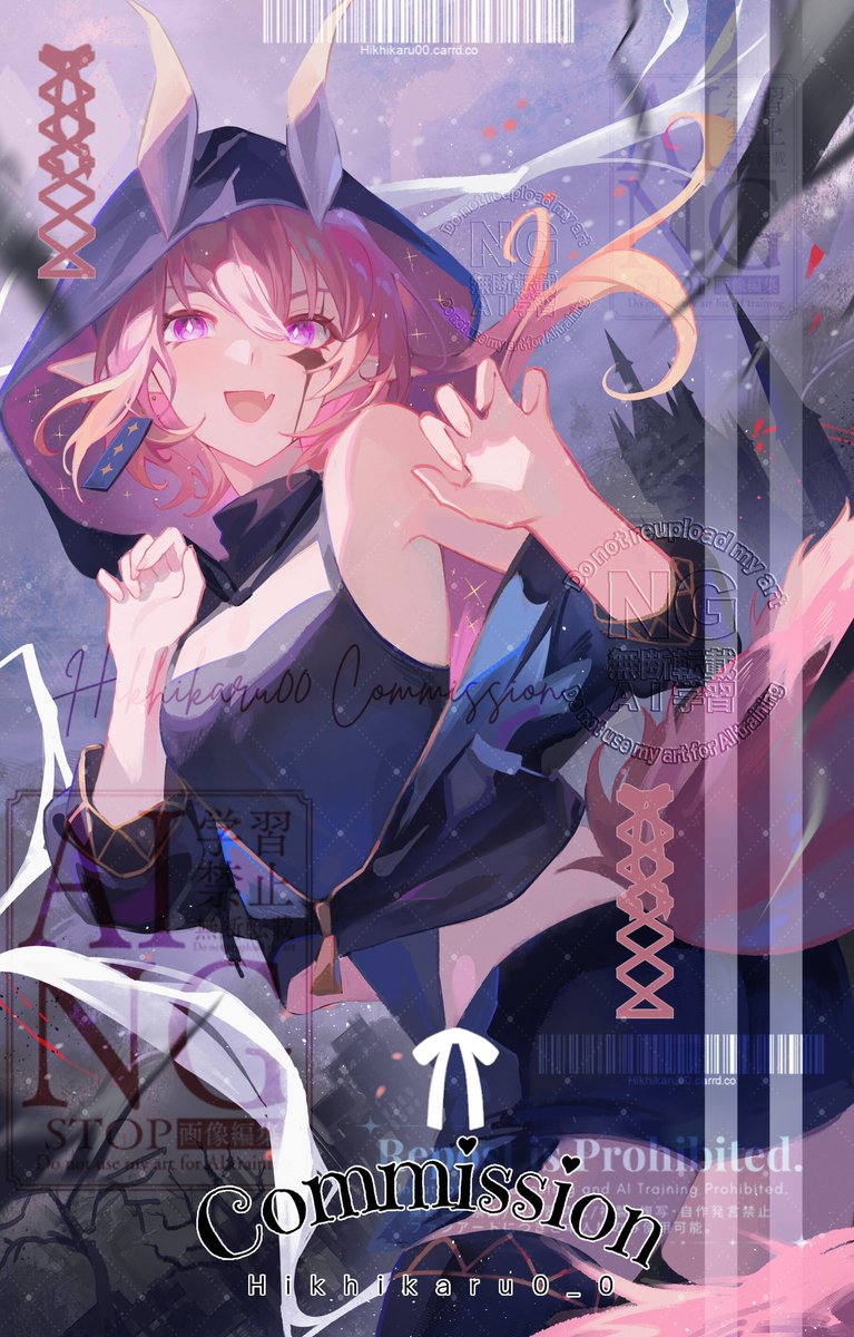 🩵 hika's working on comms! tweet media