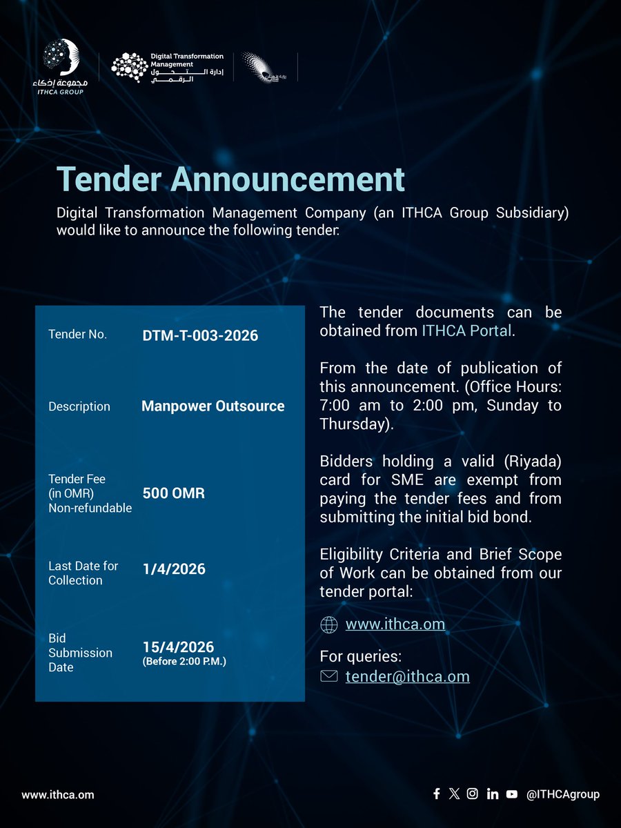 ITHCA GROUP | مجموعة إذكاء tweet media
