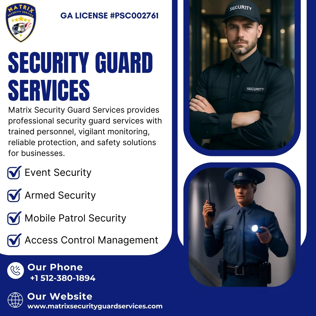matrix_guard's tweet image. 🛡️👮 Security Guard Services – Protection You Can Rely On 👮🛡️

📞 +1 512-380-1894
📧 info@matrixsecurityguardservices.com
🌐 matrixsecurityguardservices.com

#SecurityGuardServices #ProfessionalSecurity #UnarmedSecurity #PropertyProtection #CommercialSecurity #ResidentialSecurity
