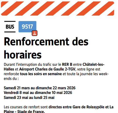 Bus Express Roissy tweet media