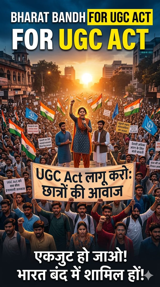 UGC कानून लागू करने के लिए हम लढेंगे जितेंगे.

सरकार का निषेध है GAS की समस्या षडयंत्र पूर्वक निर्माण की जा रही हैं.
LPG #LPG #गॅस गॅस #INDIA #IPL #क्रिकेट #मुस्लिम #IRAN #USA #OBC #HINDU #MUSLIM #JAYBHIM 

#BharatBandhForUGCAct