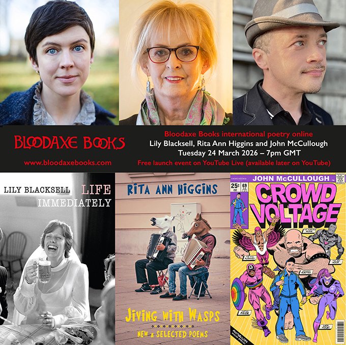 Bloodaxe Books tweet media