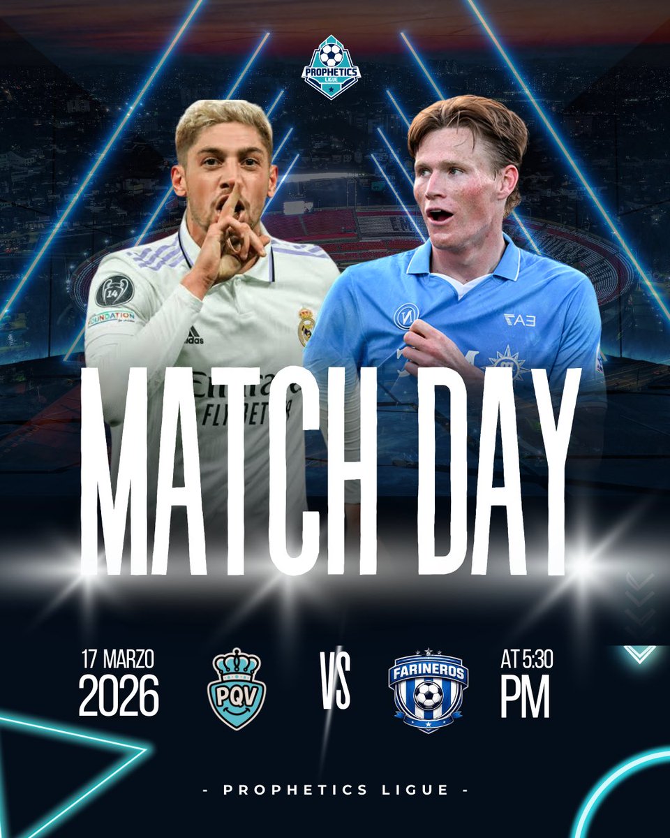 PropheticsLigue's tweet photo. Hoy tenemos partidazo entre el villano favorito de todos el PRO el indiscutible el goleador @AnthonypqvFC vs @LosFarineros 
HOY 17:30 HORAS !! https://t.co/ASwUcElwGe