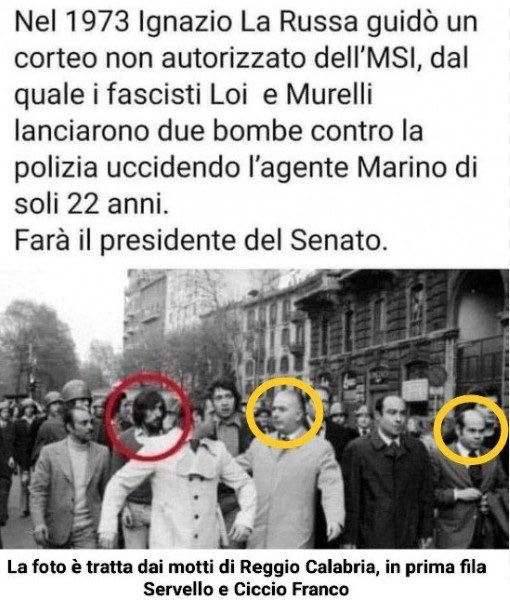 Coerixx's tweet image. Forse è meglio che lei tenga la bocca chiusa #larussa #fascista #governodicialtroni #governodeipeggiori #ReferendumGiustiziaNO #VotaNO #GovernoDellaVergogna #antifascisti
