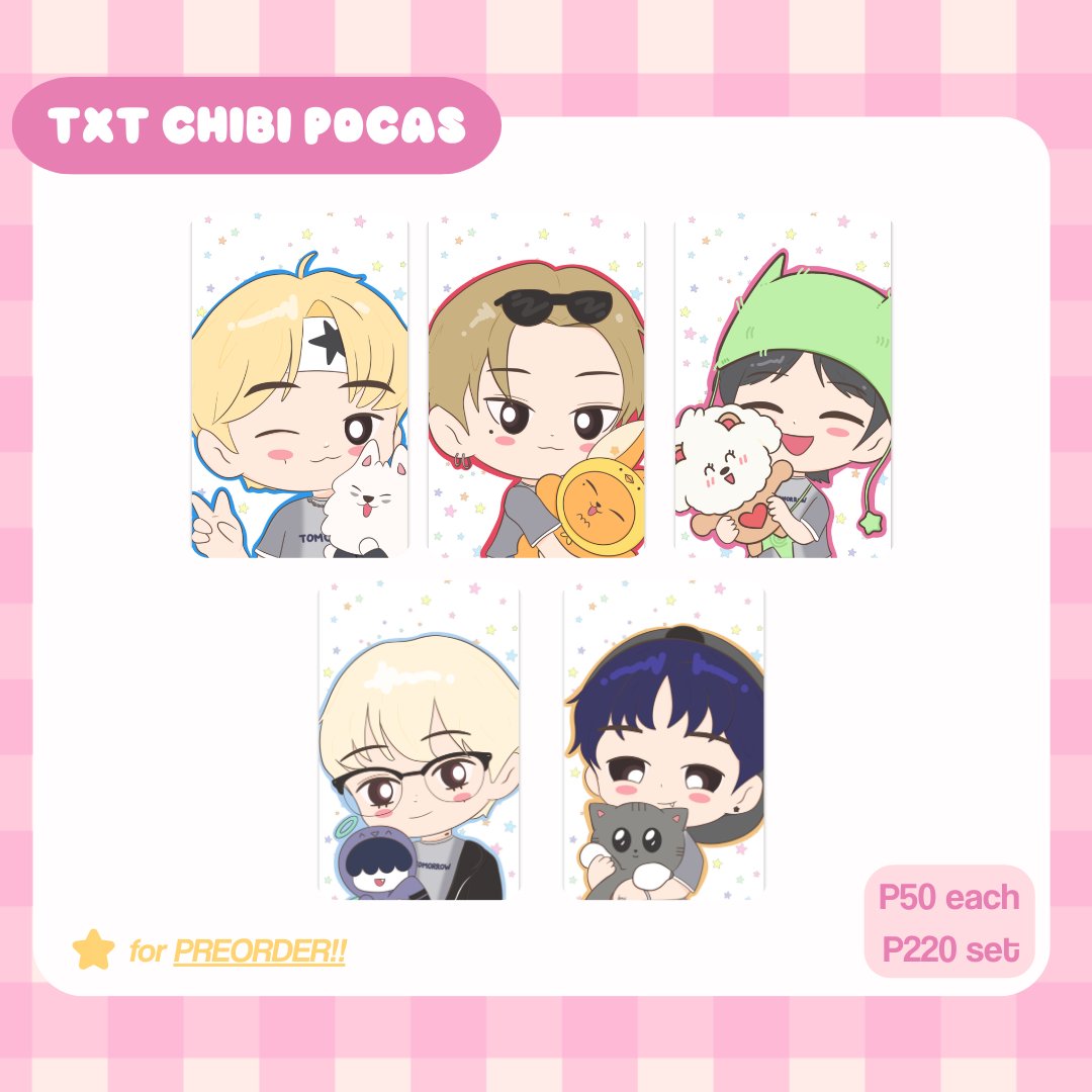 _potchibi's tweet photo. merch catalogue (1/3): https://t.co/HrNLEiJ5Xt