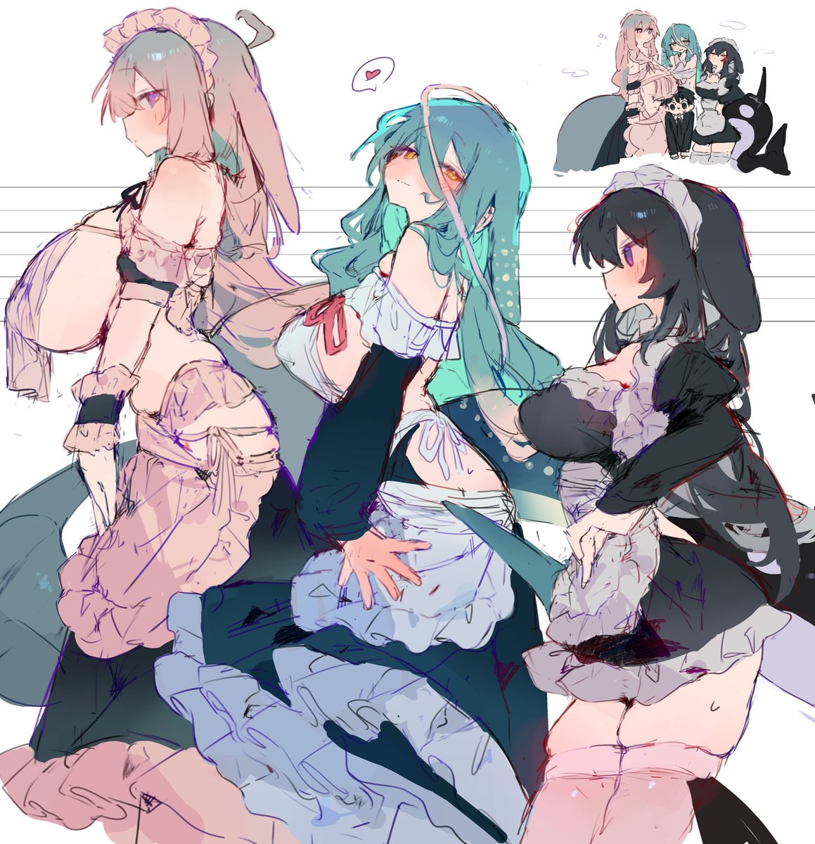 海洋生物擬人化まとめ