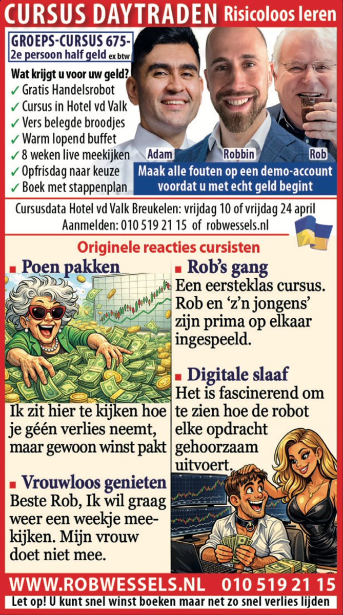 theRobWessels's tweet photo. #robwessels #daytraden #daytrading #cursusdaytrading #cursusdaytraden#cursus daytrading #cursus daytraden #aandelen #beurs #aex #dax #opties #beleggen #ayden #aegon #ahold #akzonobel #arcelormittal #asm #asml #asr #dsm #heineken #imcd  ing #kpn #nn #philips #prosus #randstad https://t.co/hiHjKXXMD9