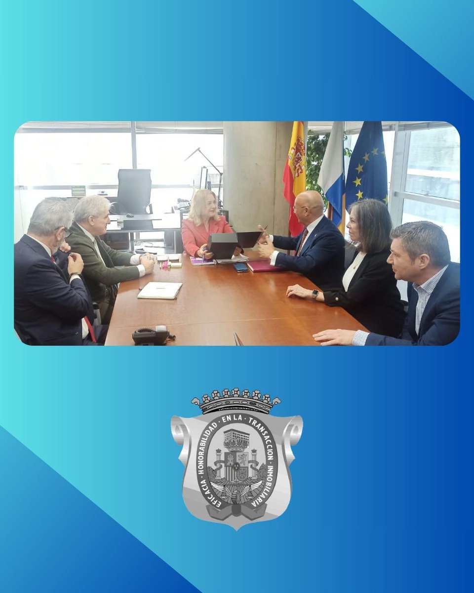 Balance de la visita institucional a Gran Canaria:

✅ Encuentro con COAPI Las Palmas. ✅ Reunión con Antonio Morales (Cabildo Gran Canaria). ✅ Trabajo conjunto con el ICAVI (Vivienda).
Seguimos aportando criterio experto y colaboración pública-privada. 🚀#API #RealEstate