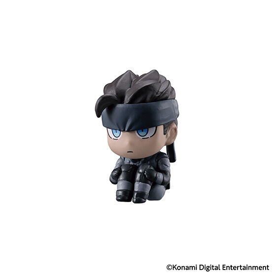 Bandai announced new Metal Gear Solid machibouke cute gacha figures coming to Japan! #MetalGearSolid