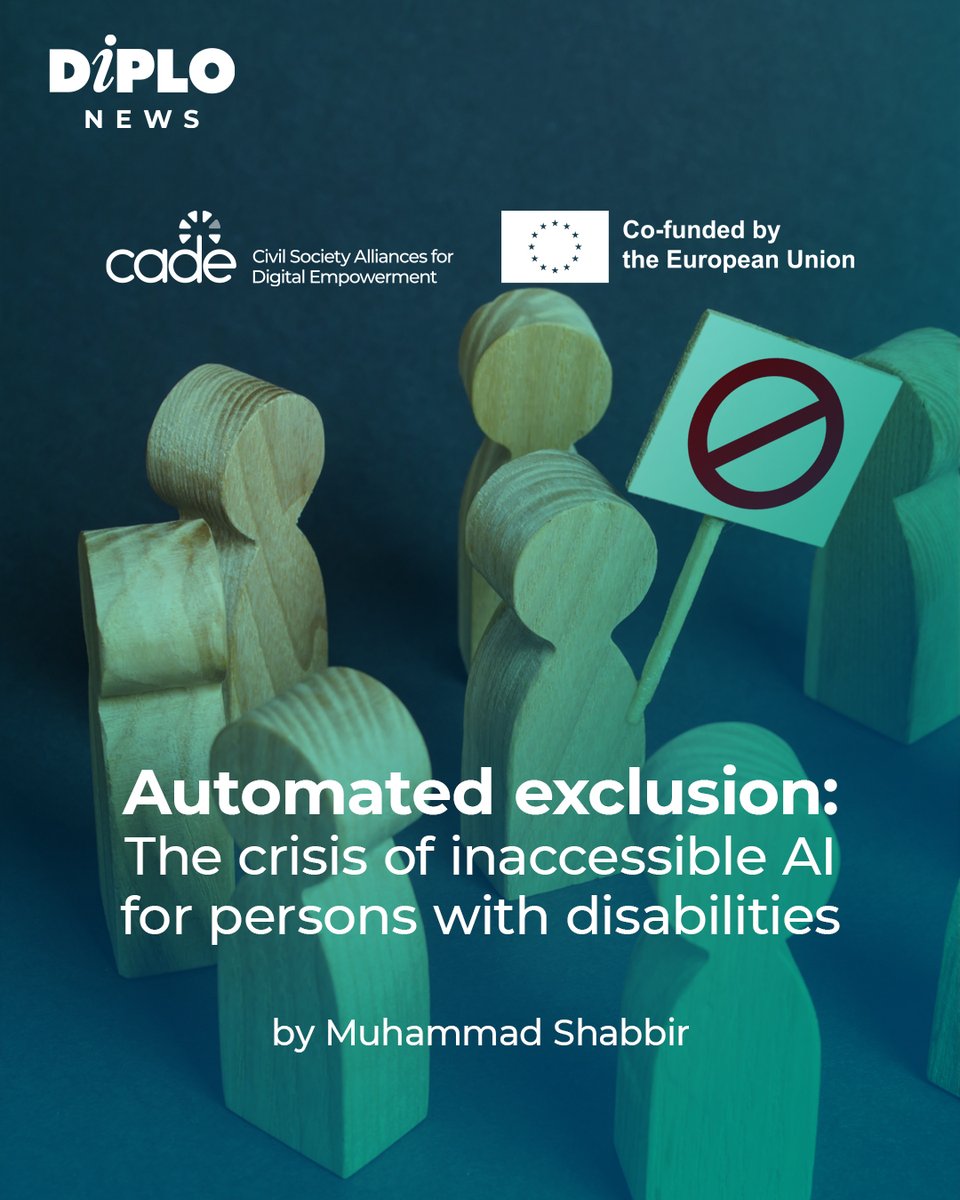 AI regulation debates often focus on hypothetical risks. But for people with disabilities, exclusion from digital systems is not hypothetical. It is already embedded in everyday design decisions.

In his op-ed, Dr Muhammad Shabbir, researcher and author working at the