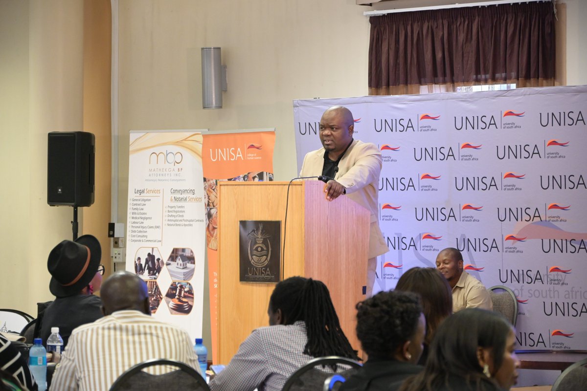 unisa's tweet photo. The 17th of March marks World Social Work Day, and the Unisa Department of Social Work is celebrating under the theme: “Co-Building Hope and Harmony: A Harambee Call to Unite a Divided Society.” Rooted in the African value of Harambee, the spirit of pulling together, the theme highlights unity, trust-building, and inclusive social engagement.

The celebrations kicked off on 16 March 2026 with an online webinar featuring postgraduate student research aligned to the theme, hosted in collaboration with the City of Tshwane and the Gauteng Department of Social Development.

The main event takes place today, 17 March, at the Unisa Muckleneuk Campus, alongside key stakeholders.

#WorldSocialWorkDay | #Unisa150andBeyond