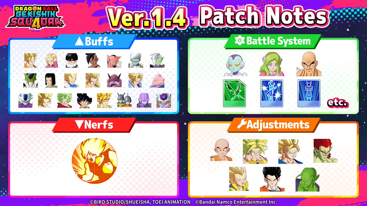 DRAGON BALL GEKISHIN SQUADRA tweet media