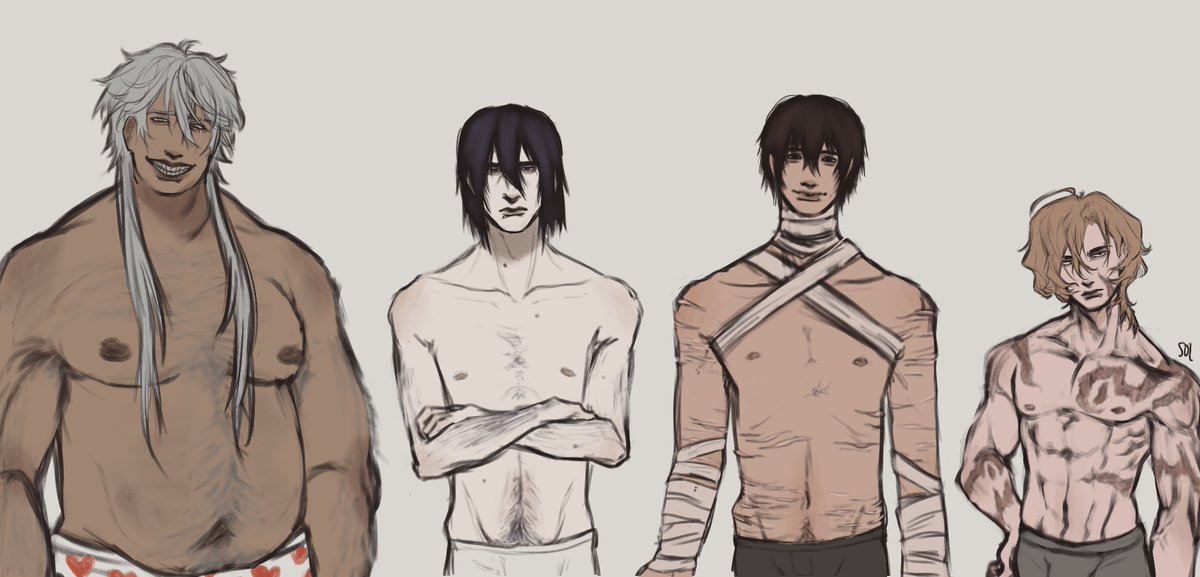 Aethydia's tweet photo. appearance hcs
!!scars!!

#BSD https://t.co/EqKIaVQduC