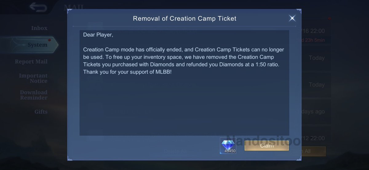 Mobile Legends Menfess tweet media