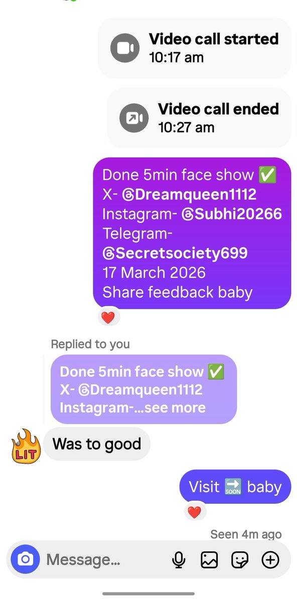Dreamqueen1112's tweet photo. Done 10min show back to back in morning today https://t.co/9FOIXJ3VvT