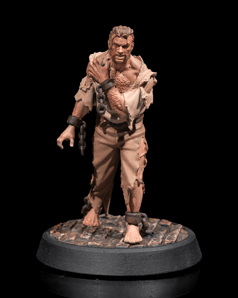 Buyfilterstore's tweet image. Unleash your creativity with our 3D printed Cursed Prisoner Miniature – 32mm Scale for Tabletop RPGs! Perfect for RPG players, painters, and collectors. Unpainted, customizable, and ready for you. Only $9.99! Grab yours now! ##CustomMade #hobbypainting #buildink-miniature