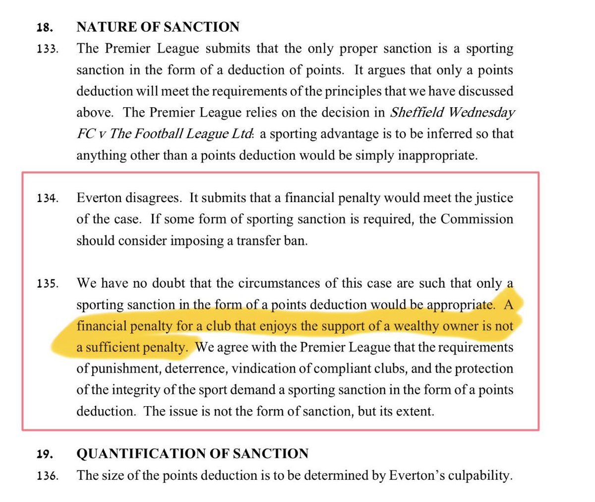 Rules for non Cartel <a href="/Everton/">Everton</a> do not apply to #Cartel club <a href="/ChelseaFC/">Chelsea FC</a> &amp; in a clear example of the Anti Competitive 2 Tier rules applied by <a href="/premierleague/">Premier League</a> to different competitors. If it’d been <a href="/AVFCOfficial/">Aston Villa</a> they’d have hammered them &amp; if it was #NUFC they’d chuck the keys away!