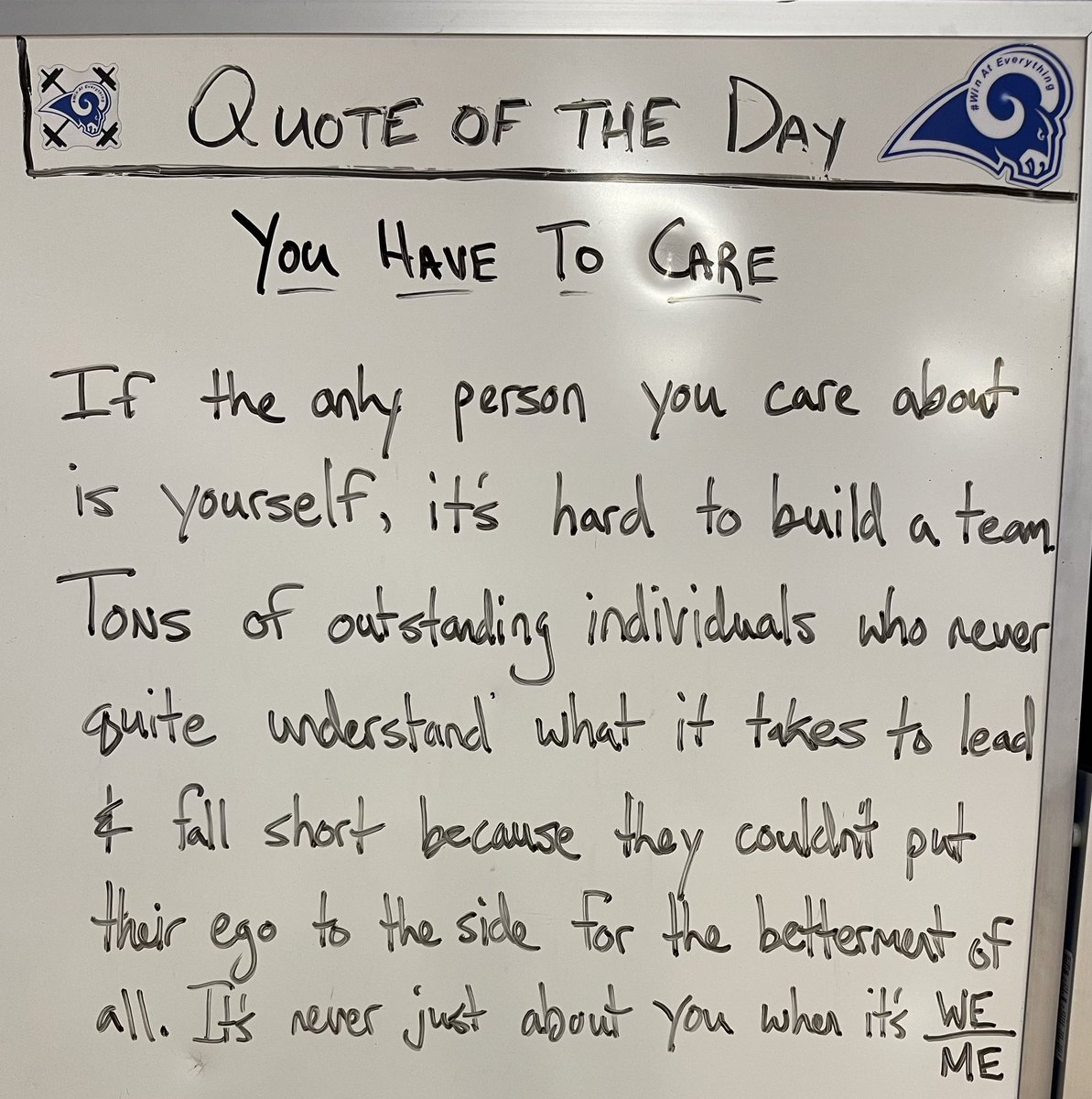 Coach Ray Ostrowski tweet media