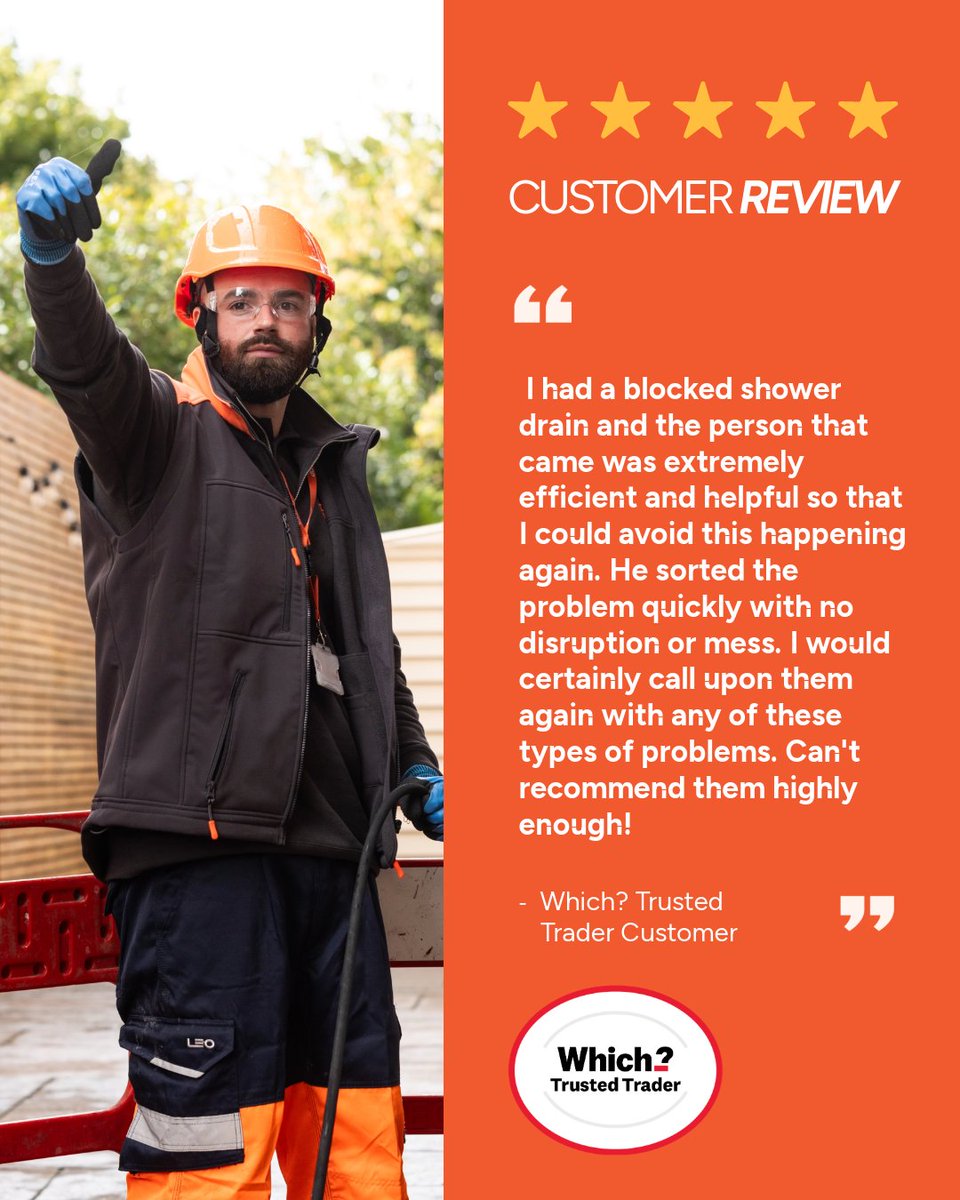 DynoUK's tweet image. Real customers. Real fixes. Reliability.

Forget what you’ve heard, here’s what ACTUAL customers have to say ⭐

Check out our Trustpilot &amp;amp; Which? reviews for more real 5-star experiences🔗

#DynoRod #CustomerFirst #PlumbingExperts #DrainageExperts
