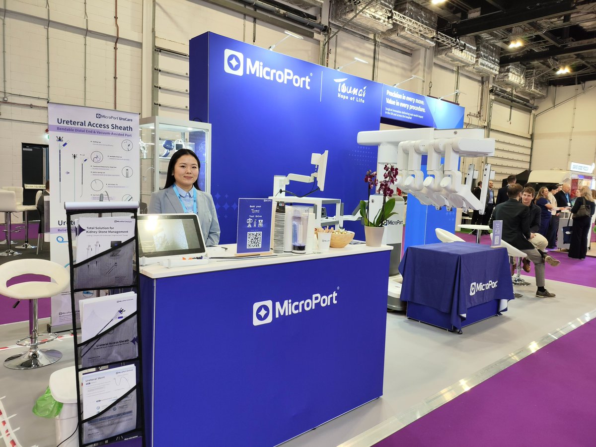 MP_Urocare's tweet photo. 🎉What an incredible 4 days connecting with the global urology community at EAU 2026! A huge thank you to everyone who visited our booth. 

Missed us at EAU? Or want to continue the discussion? Our team is always available.

💻https://t.co/hcFkg2foLU 
📧 mmcare@microport.com https://t.co/uCf6vQK86U