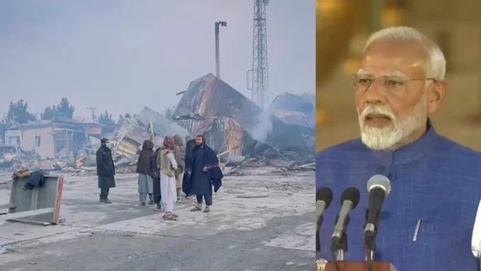 هند د پاکستان هوایي برید په کابل باندې وحشیانه او تیري ګڼلی