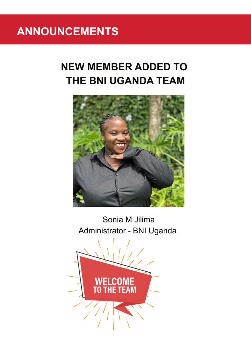 BNI Uganda tweet media