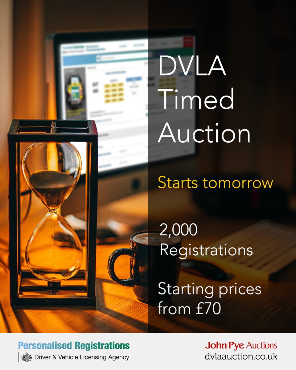 DVLA Personalised Registrations tweet media