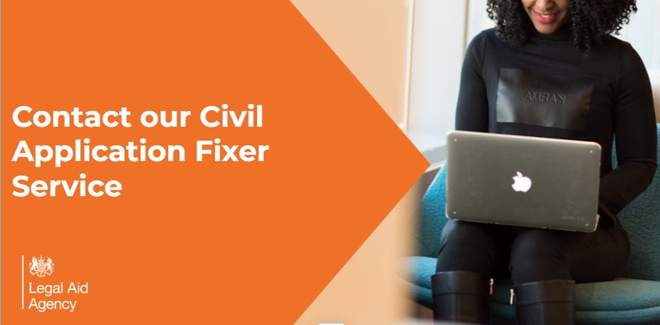 Legal Aid Agency Customer Service tweet media