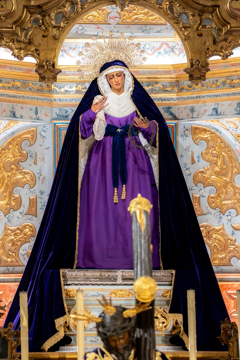 Hdad_LosGitanos's tweet photo. El Señor de la Salud y María Santísima de las Angustias ya reposan en sus respectivos altares tras el gran esfuerzo y la entrega de nuestro equipo de priostía.

#SaludyAngustias https://t.co/jRa5MftkgU