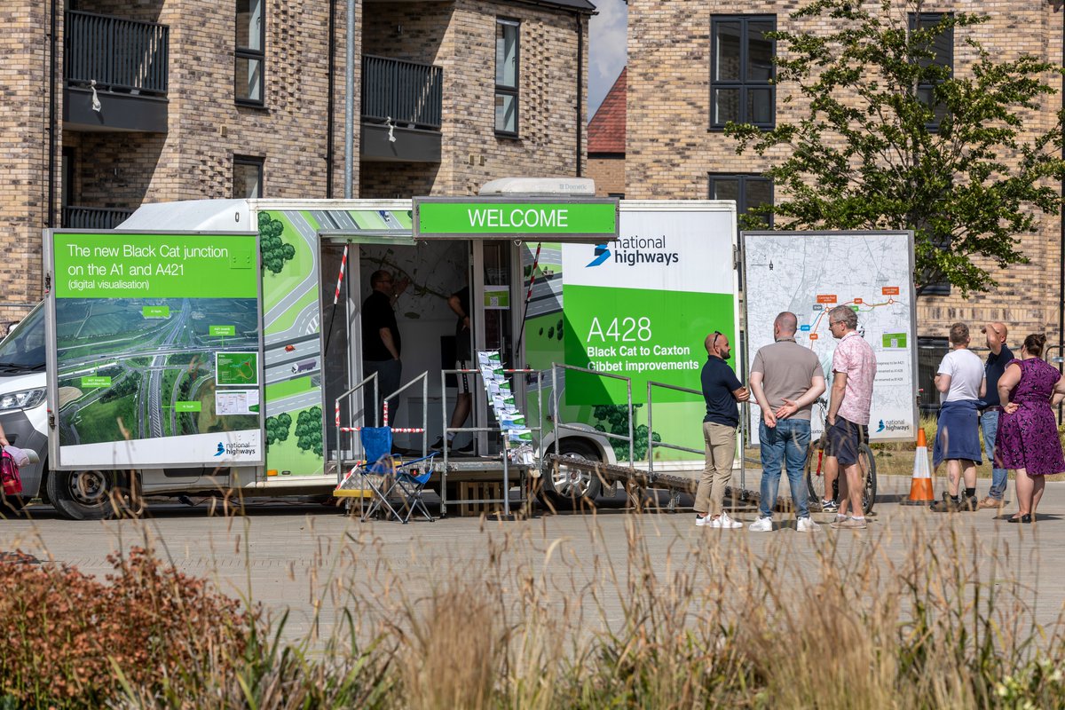 A428 Black Cat to Caxton Gibbet tweet media