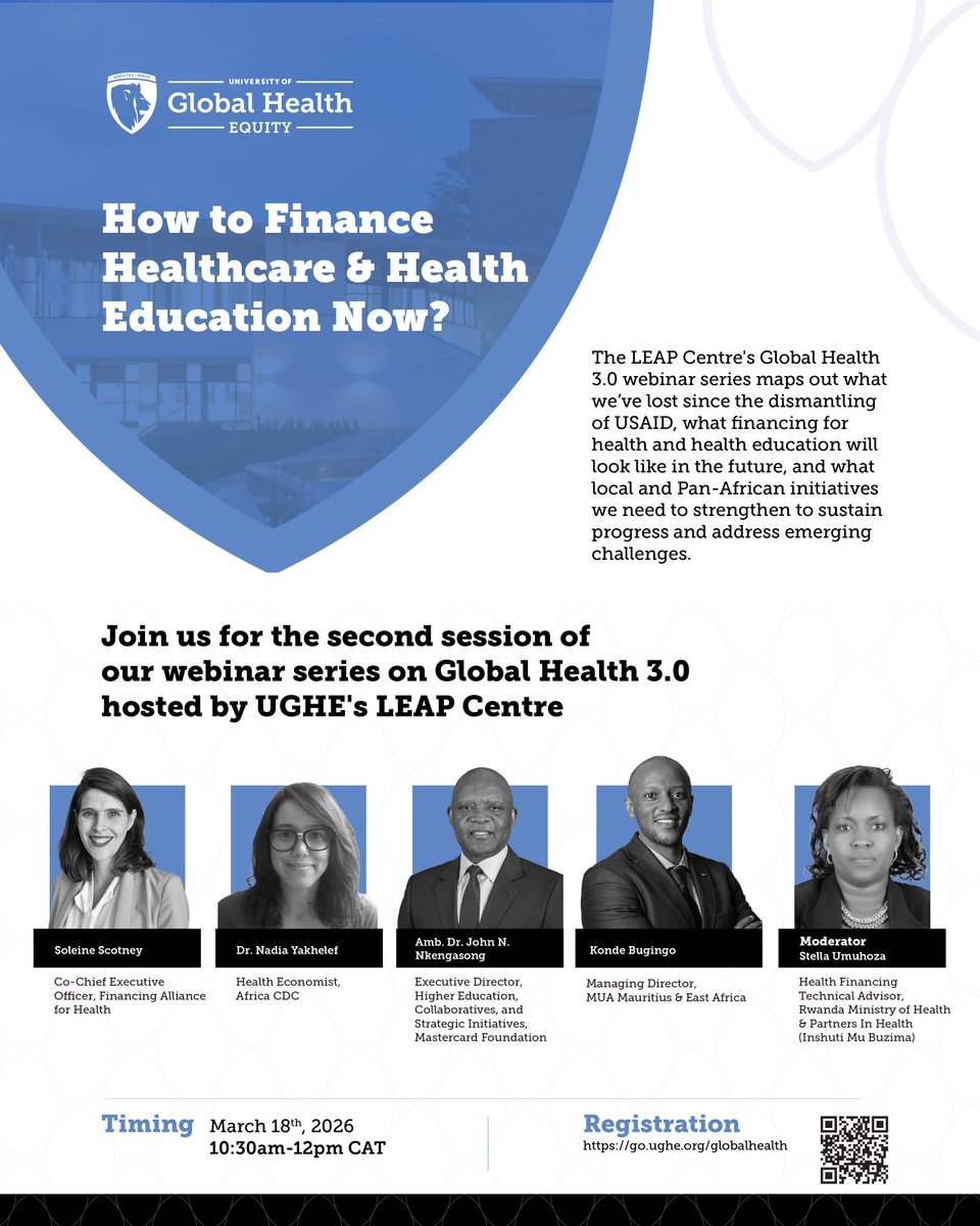 University of Global Health Equity tweet media