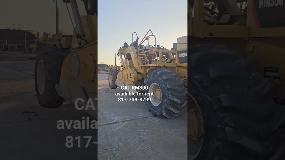 HeavyEquipGuy's tweet image. Heavy Equipment  Caterpillar RM300 Mixer for Rent in DFW #catrm300 #caterpillar #mixers dlvr.it/TRXTnw #heavyequipment #constructionequipment