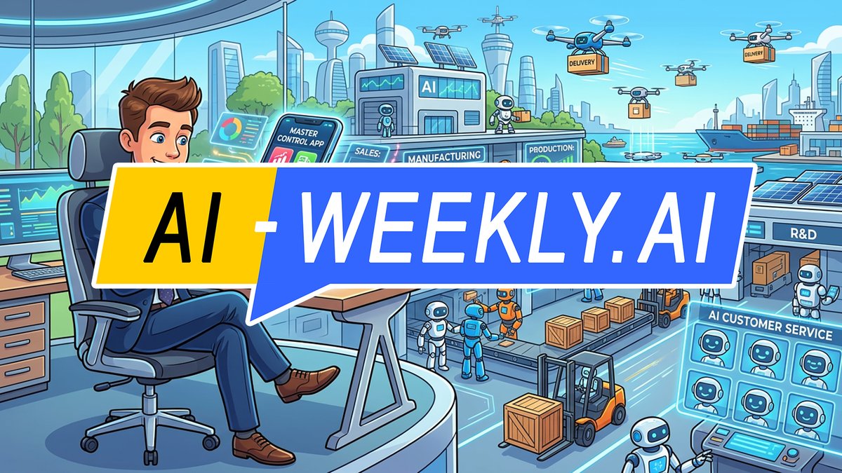 AI-Weekly for Tuesday, March 17, 2026 - Issue 208
ai-weekly.ai/newsletter-03-…

✨ The Week's News in Artificial Intelligence
A Mind Vault Solutions, Ltd. Publication
#ai #news #ainews #artificialintelligence #aiweekly #technology #tech #technews #techtrends #machinelearning #robotics