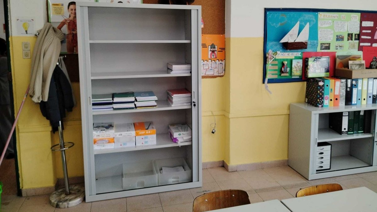 Doze novos armários melhoram organização na Escola do Alto da Guerra dlvr.it/TRXV3x