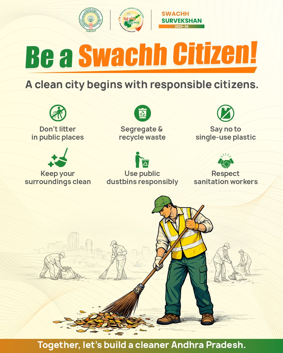 Swachha Andhra Corporation 🇮🇳 tweet media