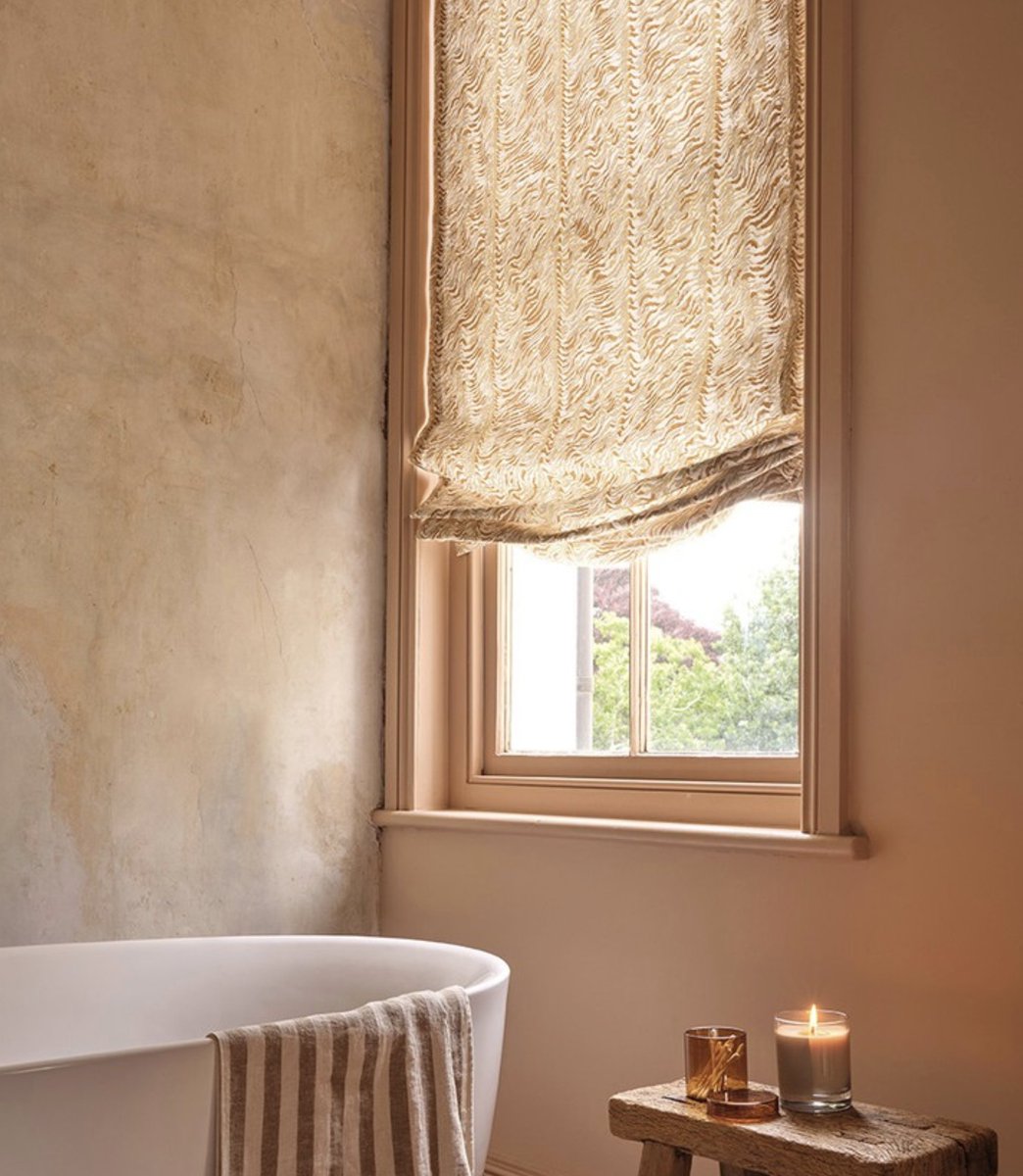 Nima Decorative⁠ from Jane Churchill Fabrics.
⁠
A contemporary interpretation of an antique linen document, Nima is a printed abstract with quirky charm and an organic, free flowing feel. ⁠
⁠
Find out more about all our bespoke soft furnishings at curtaincraft.co.uk