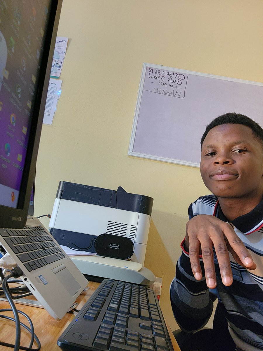 GodSpeedCompt's tweet image. How is your day going? 

Do you need nin registration? 
Modification on your bio data?
Café Services? 

We've gat covered 😉 
I'm on seat right now

Check bio for WhatsApp link 
#Nimc #NIN #Computer #Cafe