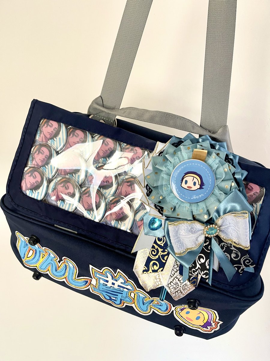 kenshisun's tweet photo. セルフ痛バ 📸👜🫠
（動画知り合いにバレましたしぬ）

みなさん動画観てくれてありやとごぜますた🙂‍↕️ https://t.co/eJoTSuJc95