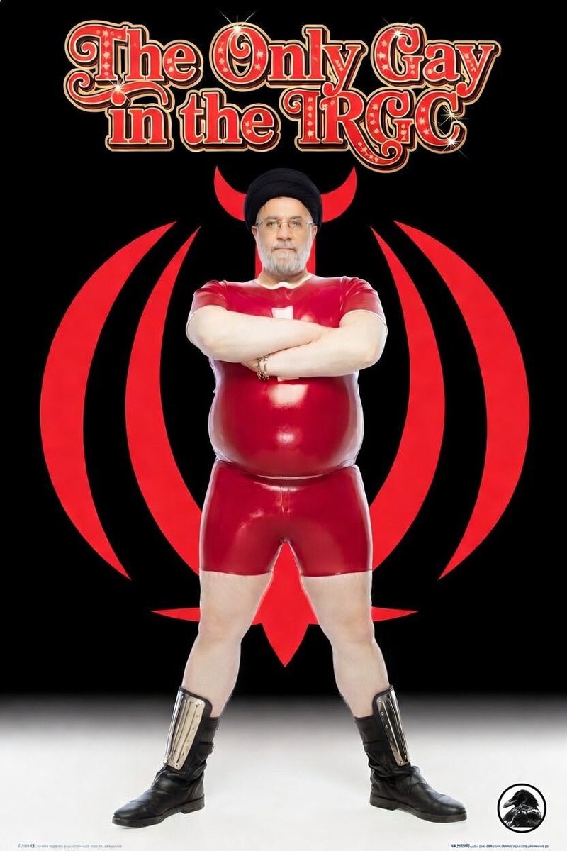 The only gay in the IRGC. Little Iran.