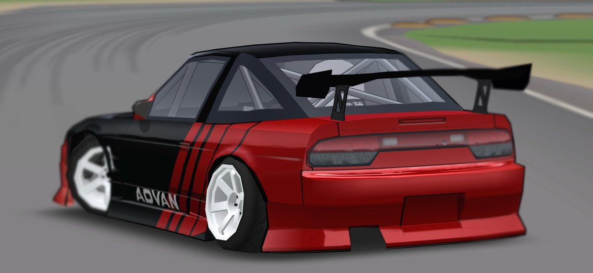 tasuketr_'s tweet photo. ADVAN 180sx 配布します。
2次配布・荒らし❌
改変⭕️ ボディはマットの黒です。
#frlegends #FRLegends配布 
https://t.co/v4EeMJ2VBO https://t.co/nQRadI7NMN