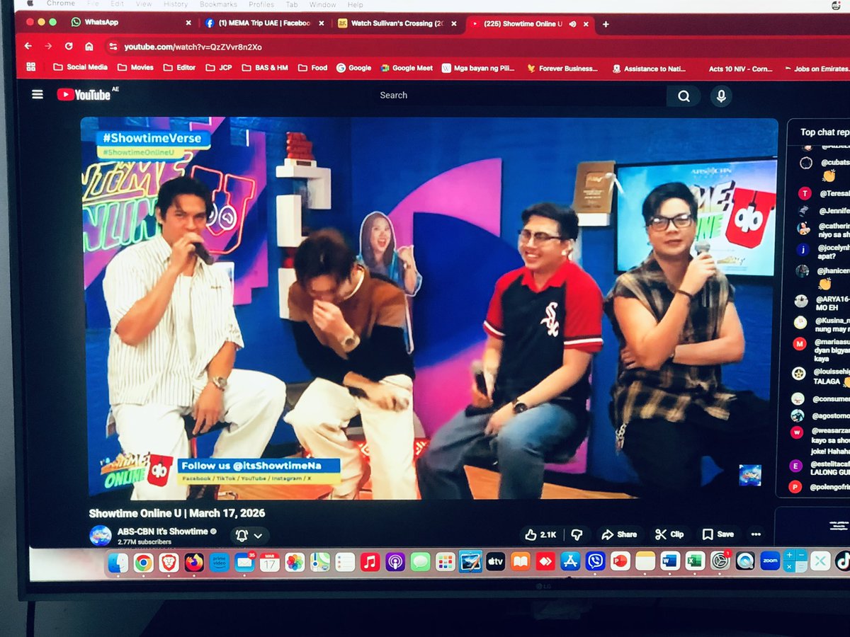 Ennuh14's tweet photo. #ShowtimeVerse #ShowtimeOnlineU

 Hahahaha Ang galing ng pagtranslate sa tagalog 👏🏻👏🏻👏🏻🤣😂😅 Ibaaaa ka @erisaragoza hahahaha

Ang popogiiiiiiii ng 4Peace!!!! @wize_estabillo @ANTHONYCAS JM and Eris 😍😍😍 https://t.co/KyoZg2jrit
