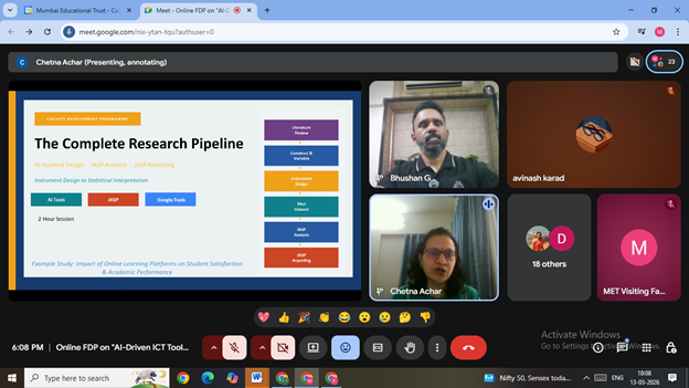 Mumbai Educational Trust (MET) tweet media