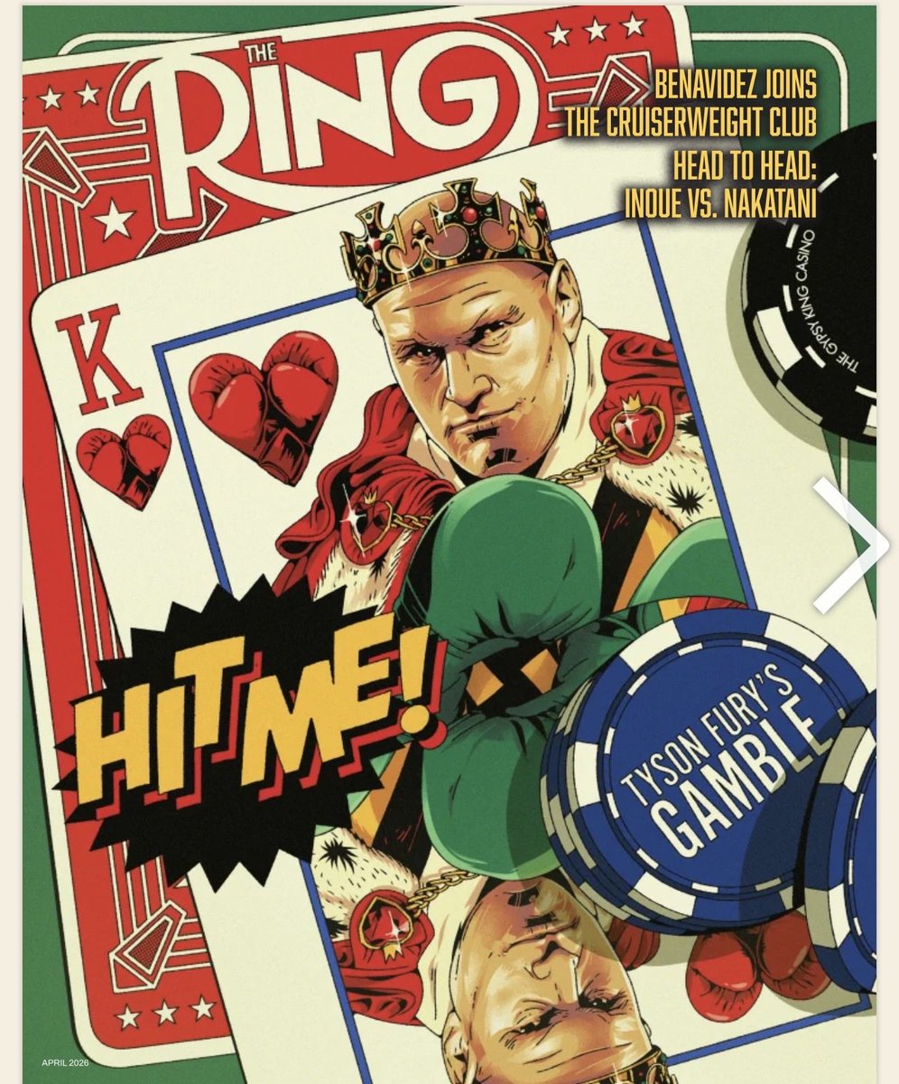 Boxingology's tweet photo. Go get your copy of April Boxing 🥊 magazine the ring out now!

Lots of great 👍 articles and amazing Boxing stories.

See stories of some of your favorite ❤️ fighters and upcoming fights. 

#thebibleofboxing #theringmagazine #boxingmagazine #boxingologyacademy #greatboxingstory https://t.co/veBHFkGnp2