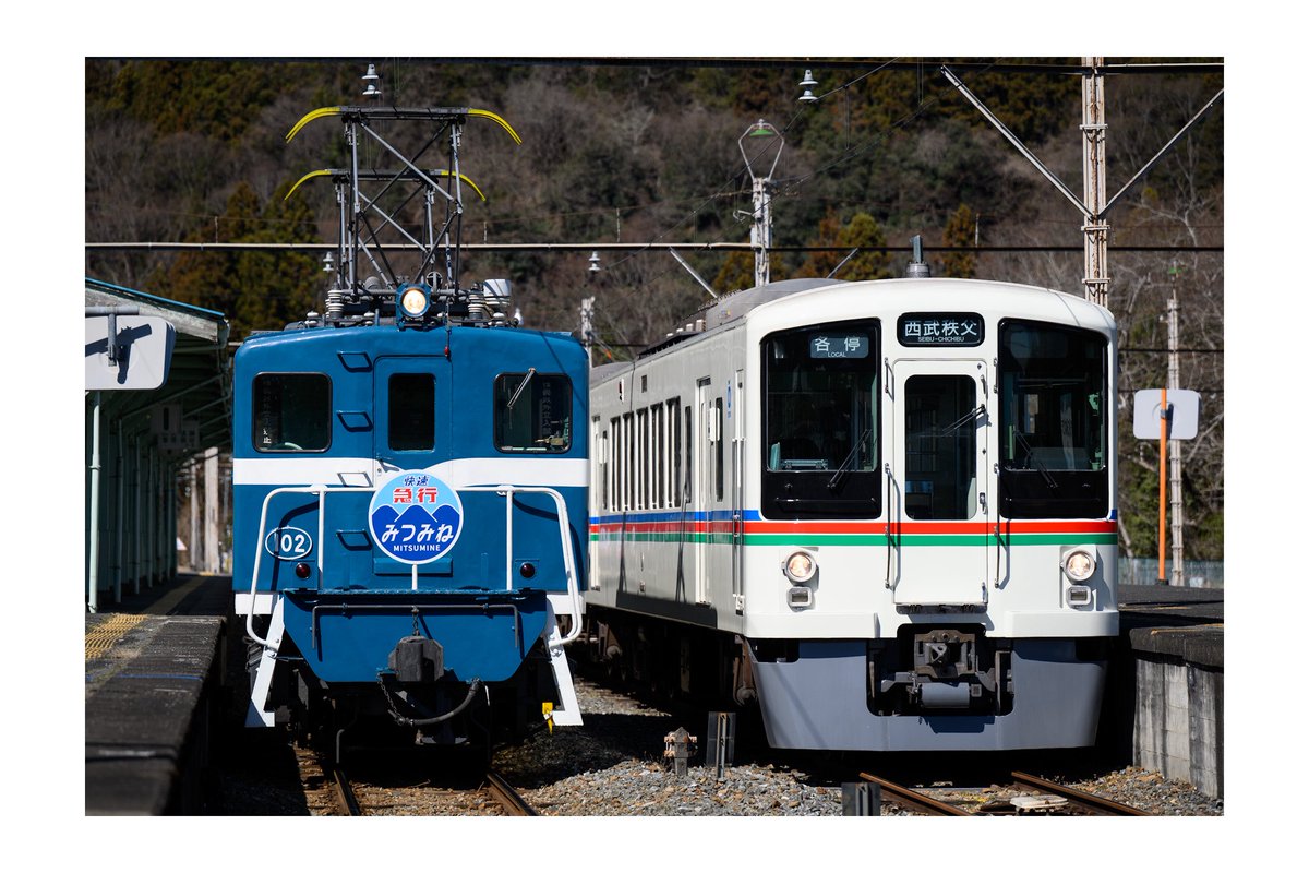 ensm20_'s tweet photo. 2026/03/14
秩父鉄道デキ102フォトラン

参加させていただきました！
普段は走らない山線単機が撮れて感無量です！
主催者さん、関係者の皆様、貴重な経験をありがとうございました🙇‍♂️

#引紐倶楽部 https://t.co/Zu7HzRpi9F