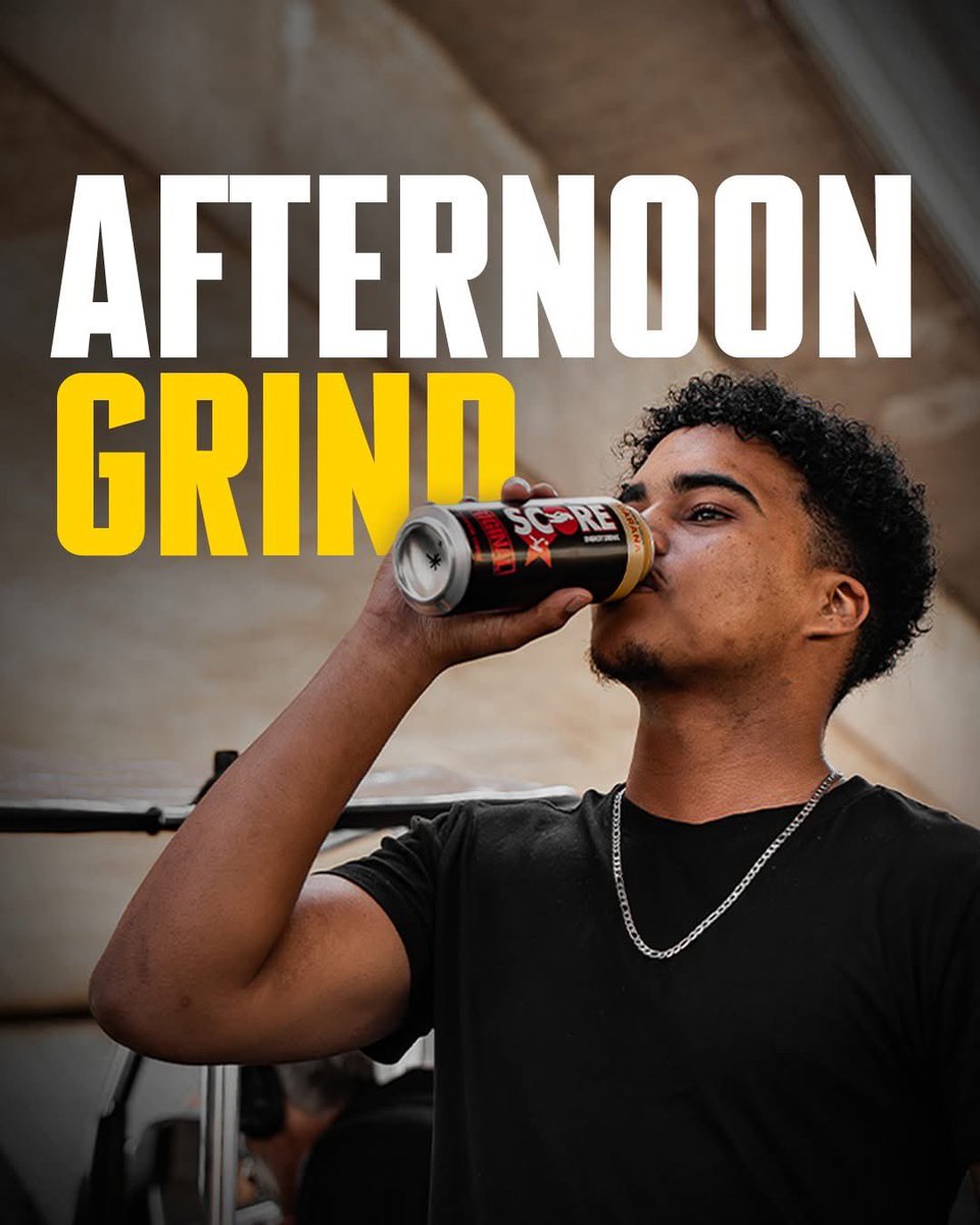 Score Energy Drink tweet media